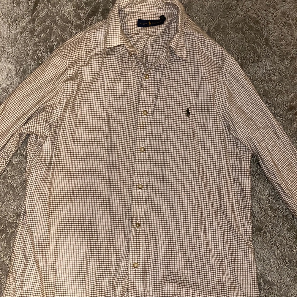 Large never worn Ralph Lauren Long sleeve button down